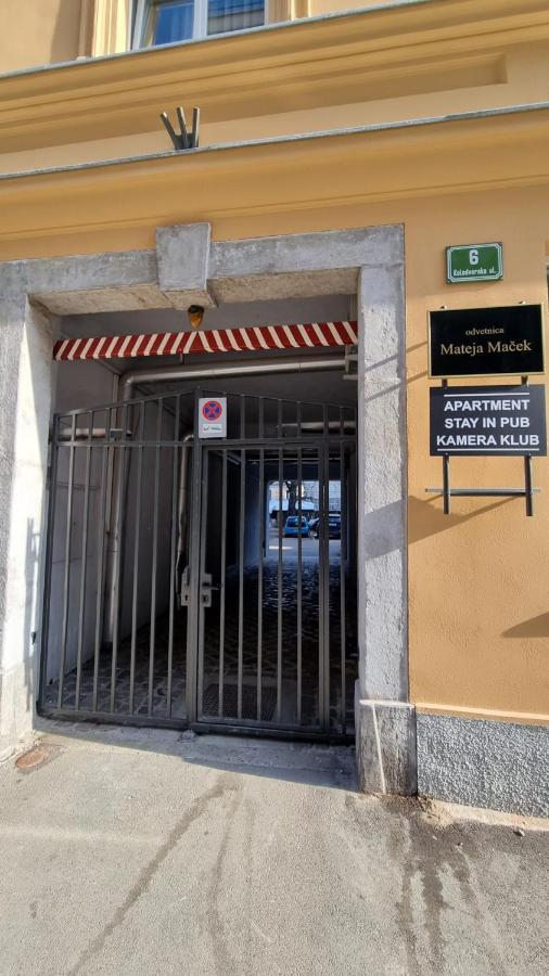 Stay In Pub Kamera Klub Apatment-City Center Ljubljana Kültér fotó